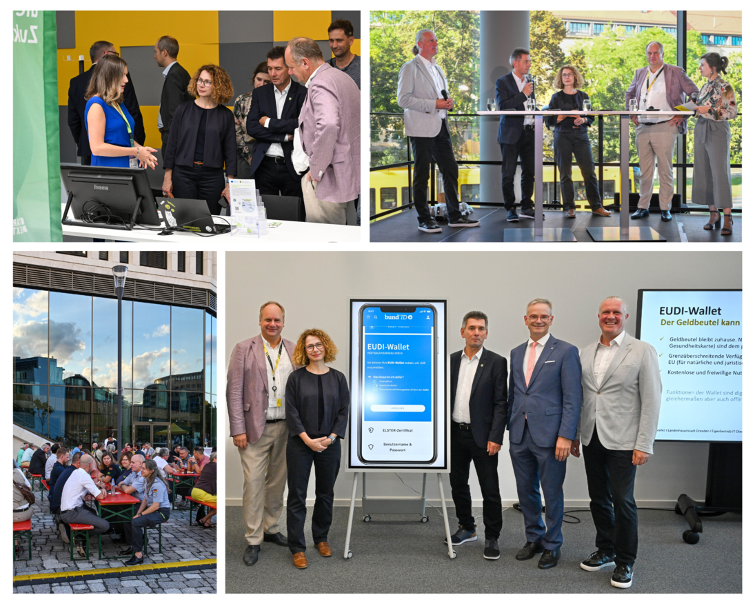 Collage vom Sommerfest der LH DD