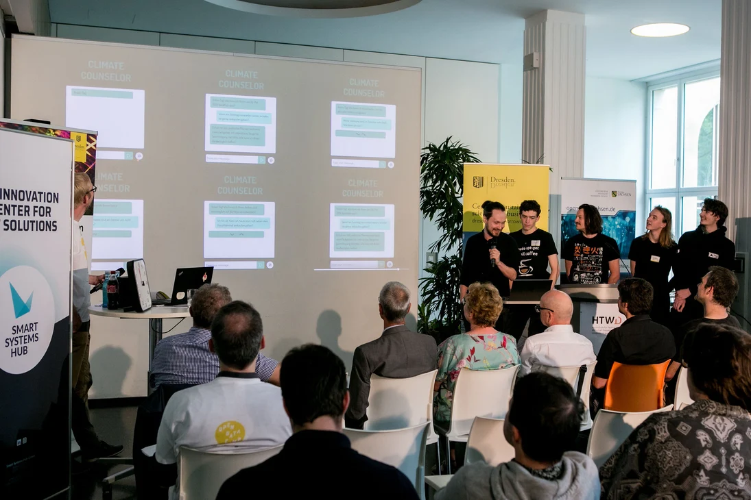 Vorstellung eines Projektes beim Open Data Camp 2024