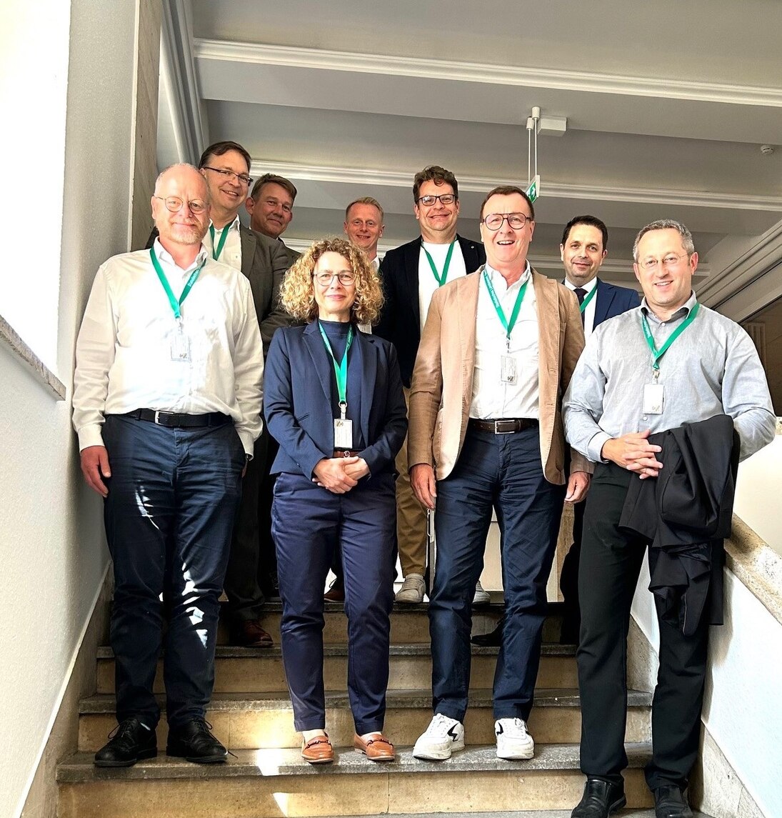 Gruppenfoto zum Mitteldeutschen CIO-Austausch