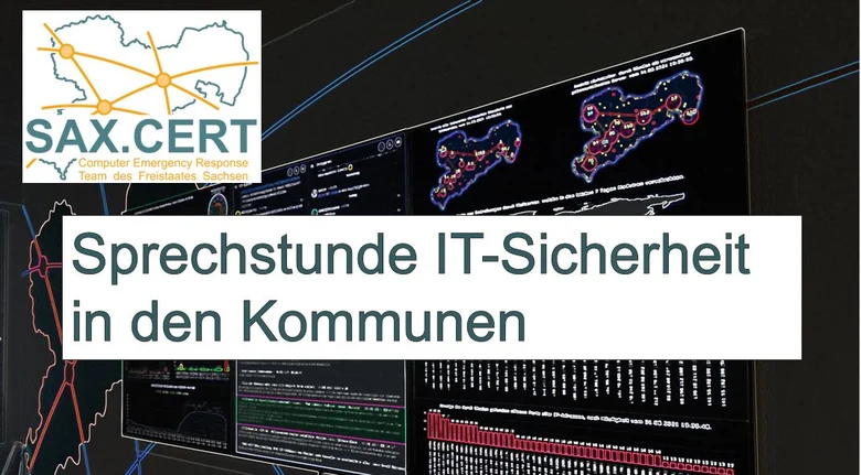 Banner SAX.CERT Sprechstunde