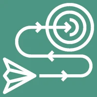 Das Bild zeigt eine Schmuckgrafik zum Thema Strategische Steuerung